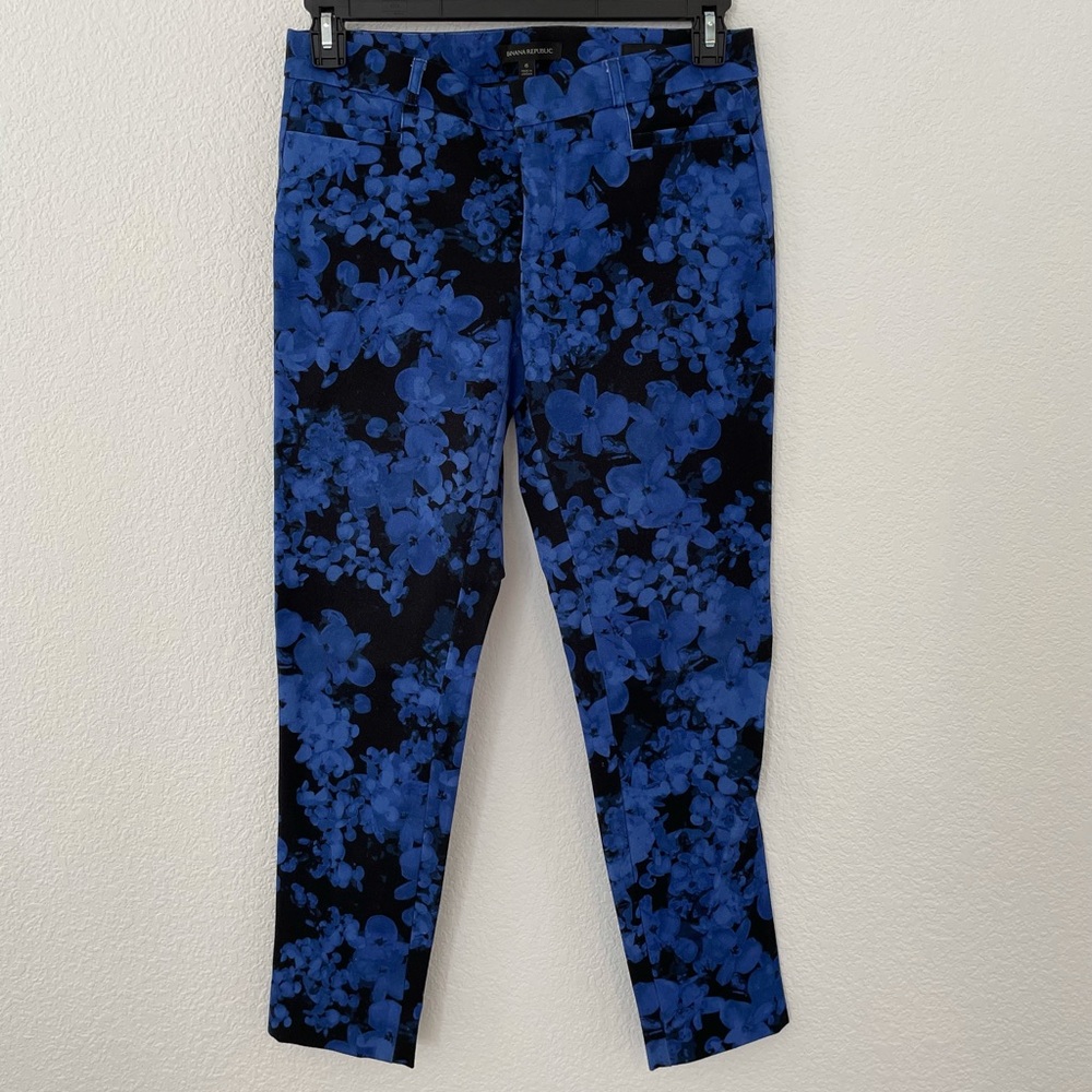 Banana Republic Sloan Floral Dress Pants